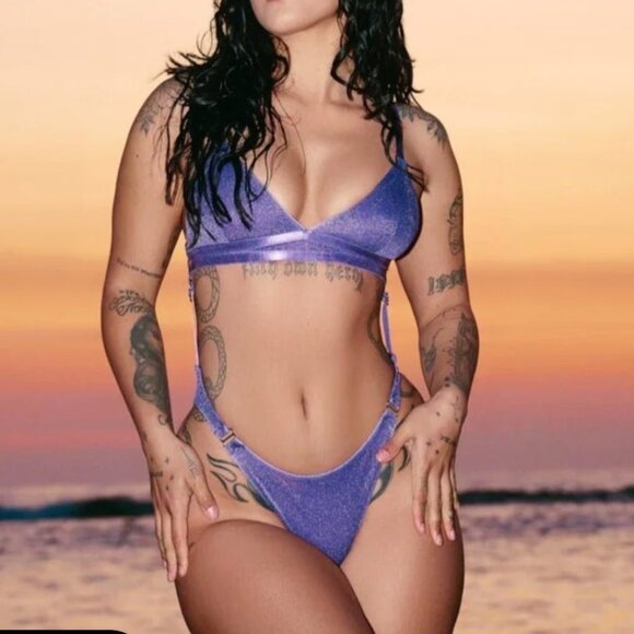 Like New CXIX Bodysuit - Purple, Size S - Picture 1 of 7